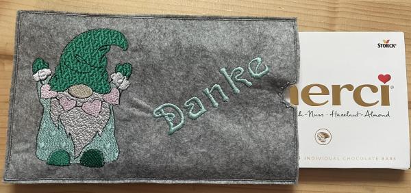 ITH - Stickdatei Schokoladenhülle Valentinsgnom